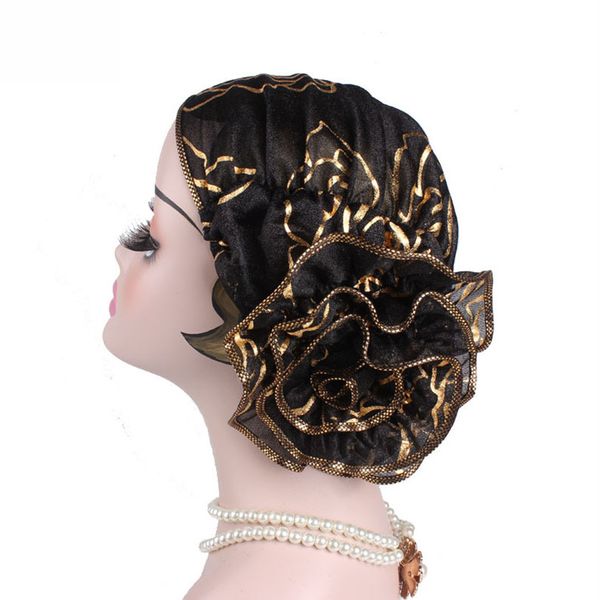 haimeikang new muslim hat retro striped gold chiffon flower turban headband beanie chemo cap head wrap hats for women
haimeikang new muslim hat retro striped gold chiffon flower turban headband beanie chemo cap head wrap hats for women