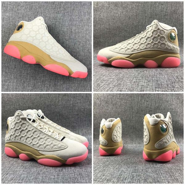 cny white beige pink 13s xiii men kids basketball shoes sports sneakers fashion trainers quality, Black
cny white beige pink 13s xiii men kids basketball shoes sports sneakers fashion trainers quality, Black