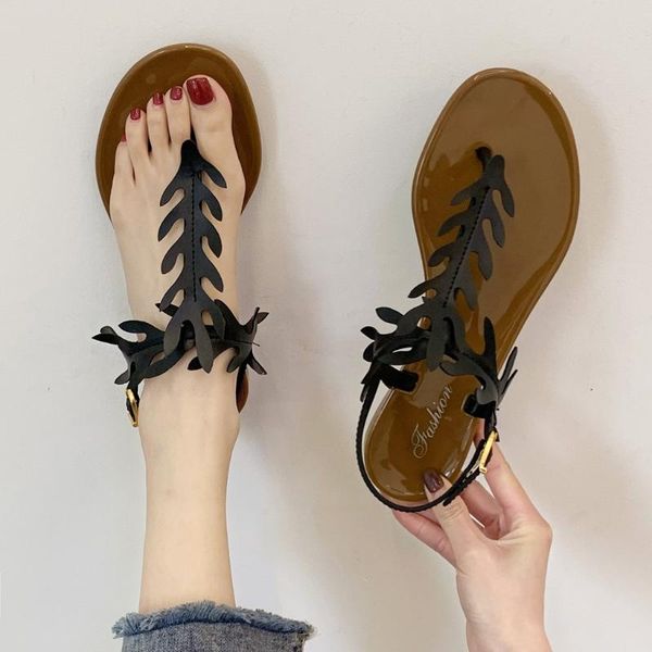 women rome sandals shoes summer buckle strap flat beach sandal shoe open toe breathable sandals summer shoes zapatos de mujer, Black
women rome sandals shoes summer buckle strap flat beach sandal shoe open toe breathable sandals summer shoes zapatos de mujer, Black
