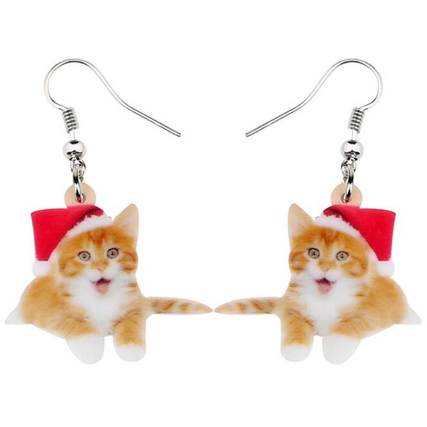 dangle & chandelier acrylic christmas sweet happy cat kitten earrings drop pets gift women girl teens kids festival charms decorations, Silver
dangle & chandelier acrylic christmas sweet happy cat kitten earrings drop pets gift women girl teens kids festival charms decorations, Silver