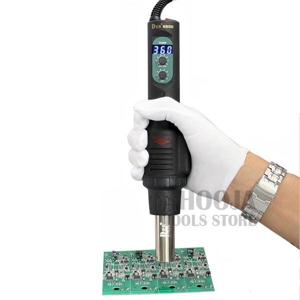 des portportable constant temperature heat gun digital display adjustable air blower desoldering station 560w 110v/220v
des portportable constant temperature heat gun digital display adjustable air blower desoldering station 560w 110v/220v