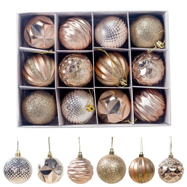 12pcs/6cm decoration christmas ball hanging decoration household hanging christmas tree festive party supplies
12pcs/6cm decoration christmas ball hanging decoration household hanging christmas tree festive party supplies