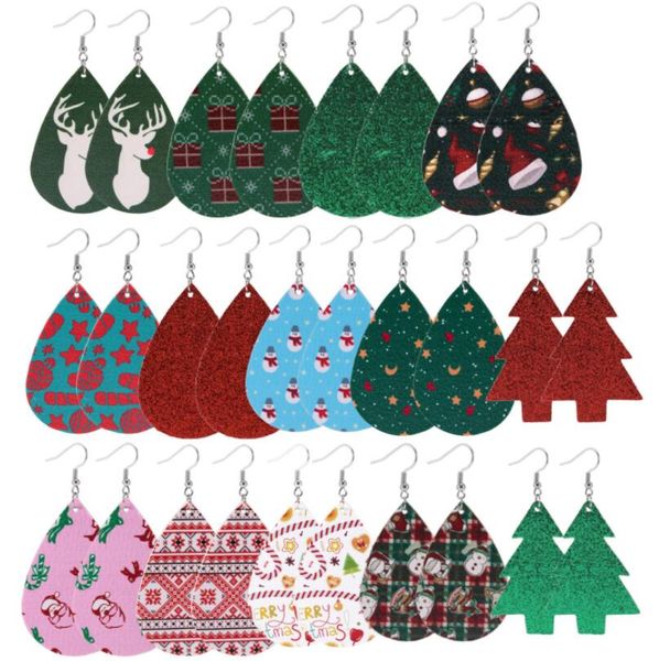 christmas leather earrings teardrop earring lightweight faux leather leaf earrings mandala print petal drop earrings for girls/ladies, Silver
christmas leather earrings teardrop earring lightweight faux leather leaf earrings mandala print petal drop earrings for girls/ladies, Silver