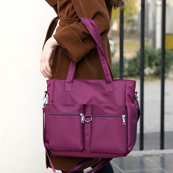 european style simple women large totes nylon multi function handbags female casual tote bag ladies big hand bags for women 2018
european style simple women large totes nylon multi function handbags female casual tote bag ladies big hand bags for women 2018
