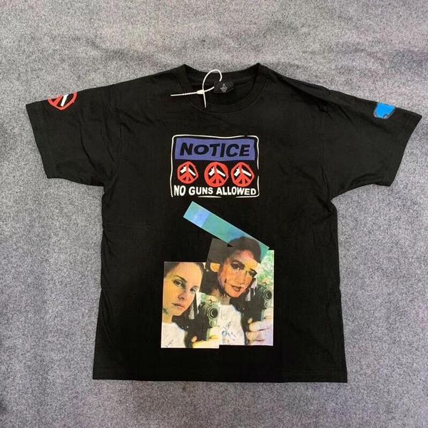 2020 asap rocky no guns in the wild hidji films tee t shirt men women travis scott astroworld t-shirt, White;black
2020 asap rocky no guns in the wild hidji films tee t shirt men women travis scott astroworld t-shirt, White;black