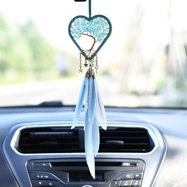 car pendant handmade tree of life dream catcher car rear view mirror pendant hanging charm interior automobile accessories
car pendant handmade tree of life dream catcher car rear view mirror pendant hanging charm interior automobile accessories