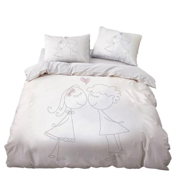 cartoon bedding set bedroom decor bedspread couple valentine's day gift microfiber hypoallergenic zipper duvet cover pillowcase
cartoon bedding set bedroom decor bedspread couple valentine's day gift microfiber hypoallergenic zipper duvet cover pillowcase