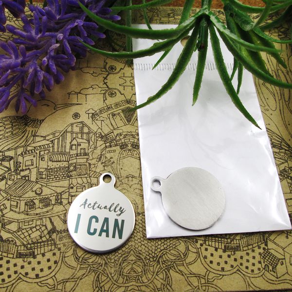 40pcs--"actually i can"stainless steel charms more style for choosing diy charms pendants for necklace, Bronze;silver
40pcs--"actually i can"stainless steel charms more style for choosing diy charms pendants for necklace, Bronze;silver