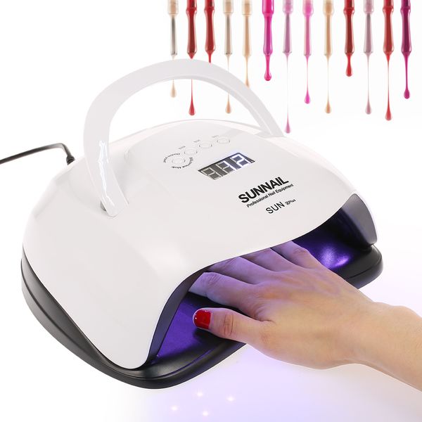 sunnail 80w uv 42 leds nail lamp professional sunlight nail gel dryer machine fingernail toenails curing equipment art tool
sunnail 80w uv 42 leds nail lamp professional sunlight nail gel dryer machine fingernail toenails curing equipment art tool