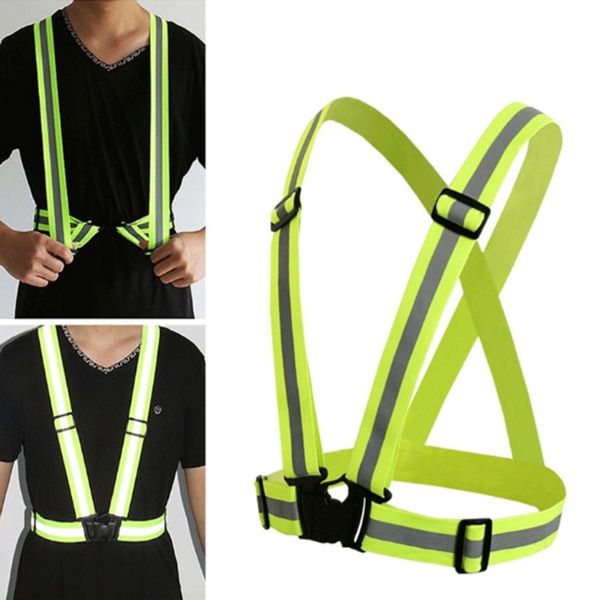 high visibility neon safety vest 360 degrees reflective belt safety vest fit for running cycling sports outdoor clothes
high visibility neon safety vest 360 degrees reflective belt safety vest fit for running cycling sports outdoor clothes