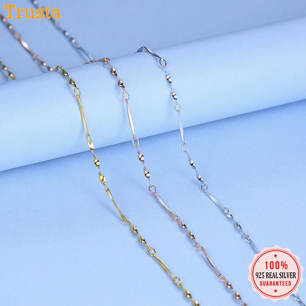 trustdavis 100% 925 sterling silver jewelry twisted slices collarbone chain short necklace for women silver 925 jewelry dc12
trustdavis 100% 925 sterling silver jewelry twisted slices collarbone chain short necklace for women silver 925 jewelry dc12