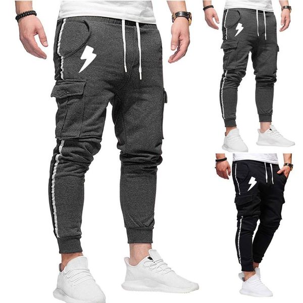 autumn men's casual sweatpants high street trousers men men's splicing printed overalls pants #4, Black
autumn men's casual sweatpants high street trousers men men's splicing printed overalls pants #4, Black