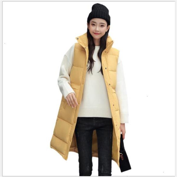 harajuku style 2019 long winter women vest thick warm down cotton waistcoat stand-collar female vest zipper office lady h023, Black;white
harajuku style 2019 long winter women vest thick warm down cotton waistcoat stand-collar female vest zipper office lady h023, Black;white