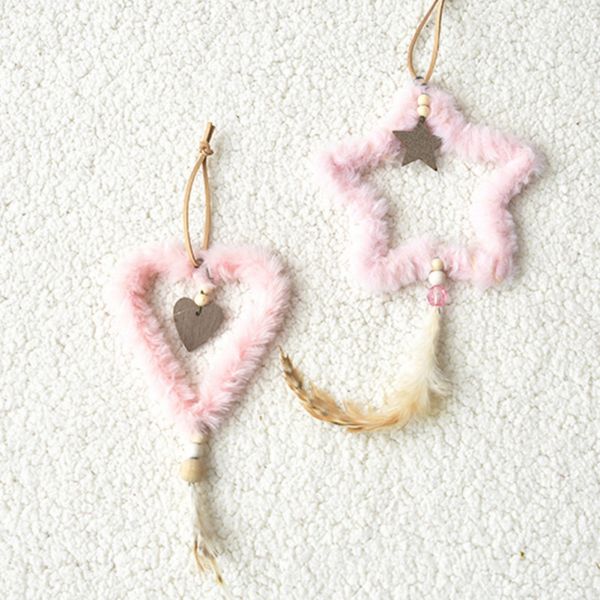 creative plush christmas tree hanging pendant pink white heart star feather ornament christmas decoration for home xmas
creative plush christmas tree hanging pendant pink white heart star feather ornament christmas decoration for home xmas
