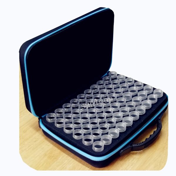 elling diamond painting tool 7 colors little suitcase 60 jars beads storage, Black;white
elling diamond painting tool 7 colors little suitcase 60 jars beads storage, Black;white