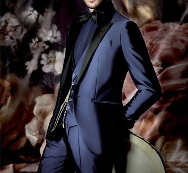 classic peak lapel wedding tuxedos slim fit suits for men groomsmen suit three pieces prom formal suits (jacket+pants+vest+tie) 357, Black;gray
classic peak lapel wedding tuxedos slim fit suits for men groomsmen suit three pieces prom formal suits (jacket+pants+vest+tie) 357, Black;gray
