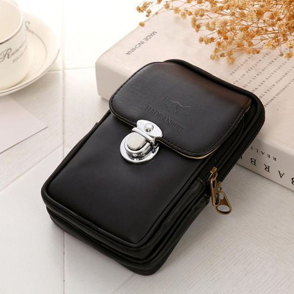 man belt pouch waist bag men leather waist pouch waterproof new chest bag hip hop bolsa amarrada a la cintura #3
man belt pouch waist bag men leather waist pouch waterproof new chest bag hip hop bolsa amarrada a la cintura #3