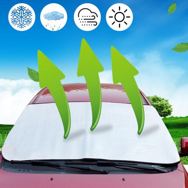 1pc 192 x 70cm car anti snow frost ice shield winter windscreen cover with two folded ears cover heat sun shade dust protector
1pc 192 x 70cm car anti snow frost ice shield winter windscreen cover with two folded ears cover heat sun shade dust protector