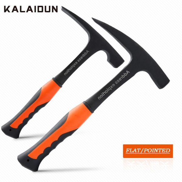kalaidun professinal geological hammer safety rescue tool exploration pointed / flat hammer reduction handle escape
kalaidun professinal geological hammer safety rescue tool exploration pointed / flat hammer reduction handle escape