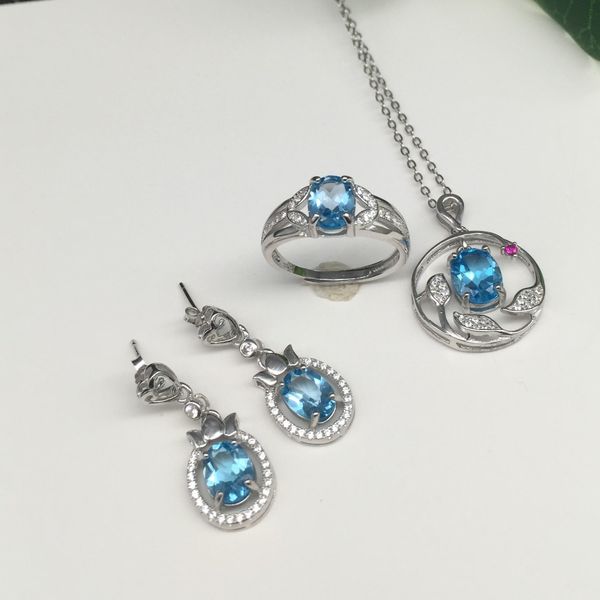 kjjeaxcmy boutique jewels 925 silver inlay natural blue z ring pendant earrings bracelet 4 suit jewelry necklace sent vbty, Black
kjjeaxcmy boutique jewels 925 silver inlay natural blue z ring pendant earrings bracelet 4 suit jewelry necklace sent vbty, Black