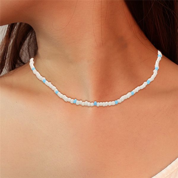 collier femme 2019 new fashion rice beads beaded necklace for women bohemian simple choker necklace female kolye party jewelry, Silver
collier femme 2019 new fashion rice beads beaded necklace for women bohemian simple choker necklace female kolye party jewelry, Silver