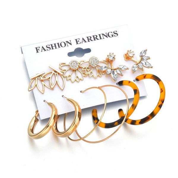 circle acrylic drop earrings set for women new bohemian gold plated earring sets mix cz zircon flower stud earrings ll, Silver
circle acrylic drop earrings set for women new bohemian gold plated earring sets mix cz zircon flower stud earrings ll, Silver