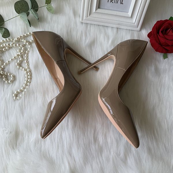 vintage casual designer fashion women stilettos khaki patent leather wedding high heels pumps 12cm 10cm 8cm brand new, Black
vintage casual designer fashion women stilettos khaki patent leather wedding high heels pumps 12cm 10cm 8cm brand new, Black