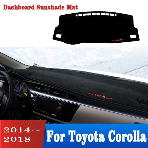 car dashboard cover dash mat for corolla 2014-2018 non-slip carpet dash mat sun cover pad car styling accessories
car dashboard cover dash mat for corolla 2014-2018 non-slip carpet dash mat sun cover pad car styling accessories