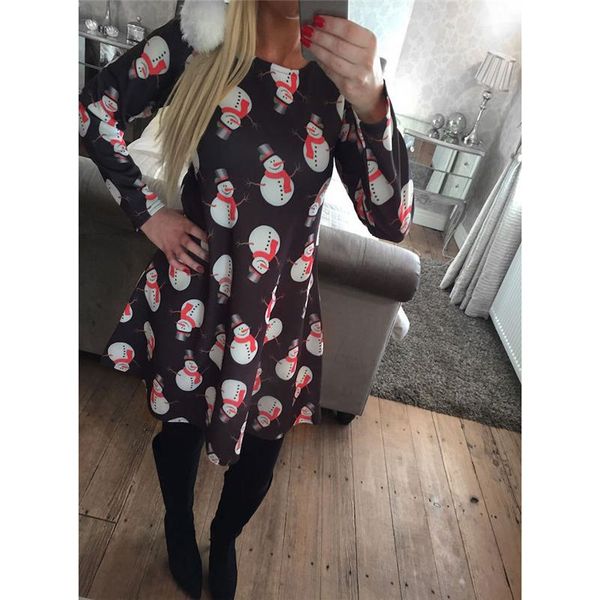 2017 dresses for womens with print christmas vestidos winter dresses plus size women clothing casual dress party elegant a-line clothes, Black;gray
2017 dresses for womens with print christmas vestidos winter dresses plus size women clothing casual dress party elegant a-line clothes, Black;gray