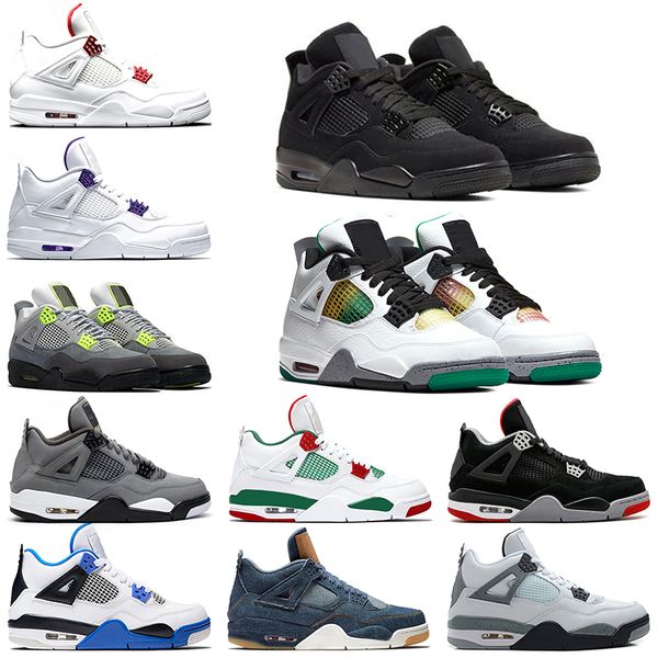 jumpman 4 4s mens trainers basketball shoes bred neon metallic purple rasta black athletics men sports sneakers size 40-47
jumpman 4 4s mens trainers basketball shoes bred neon metallic purple rasta black athletics men sports sneakers size 40-47