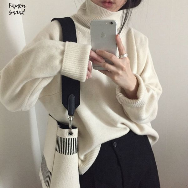 autumn applique women winter sweater jumper cashmere knitted pullover hiver elegant slim plus size oversized pull femme turtleneck, White;black
autumn applique women winter sweater jumper cashmere knitted pullover hiver elegant slim plus size oversized pull femme turtleneck, White;black