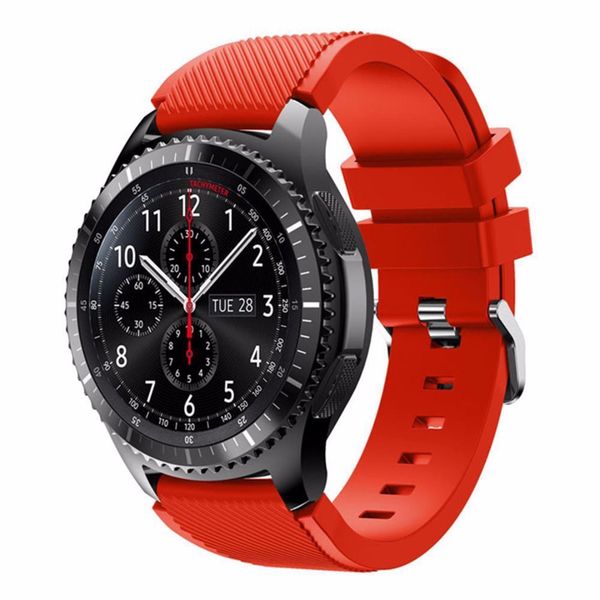 colorful silicone replacement wrist band strap for samsung gear s3 classic / frontier smart watch adjustable, Black;red
colorful silicone replacement wrist band strap for samsung gear s3 classic / frontier smart watch adjustable, Black;red
