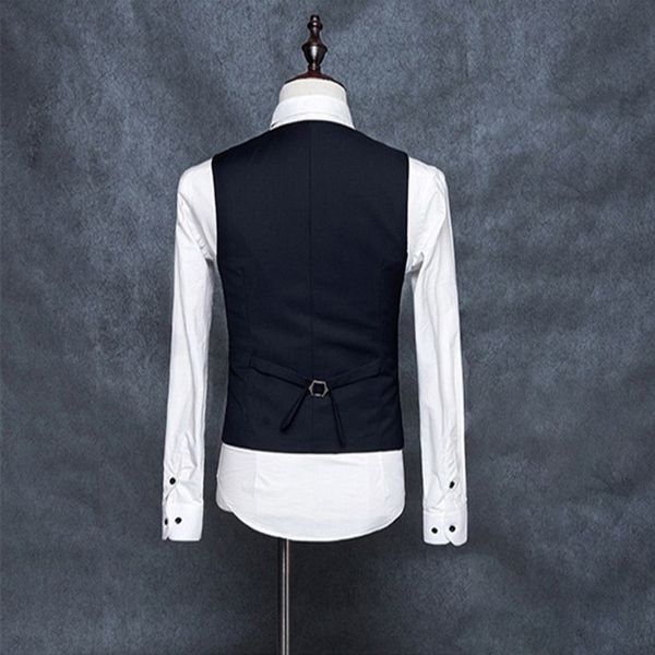 2019 new dress vests for men slim fit mens suit vest male waistcoat gilet homme casual sleeveless formal business jacket, Black;white
2019 new dress vests for men slim fit mens suit vest male waistcoat gilet homme casual sleeveless formal business jacket, Black;white
