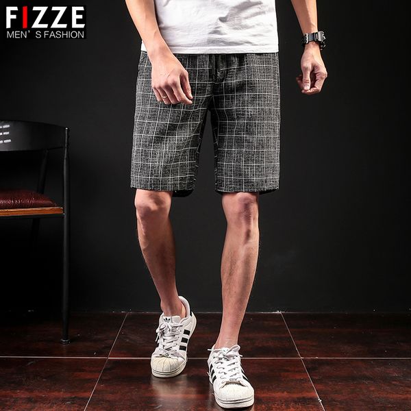 men's shorts stripe male thin section large code small fresh repair the body trend leisure time full marks pants lattice in, White;black
men's shorts stripe male thin section large code small fresh repair the body trend leisure time full marks pants lattice in, White;black