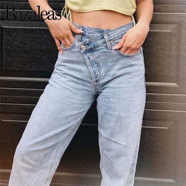 women's jeans bazaleas streetwear dislocation waist woman vintage cotton long pants autumn harajuku loose daddy, Blue
women's jeans bazaleas streetwear dislocation waist woman vintage cotton long pants autumn harajuku loose daddy, Blue