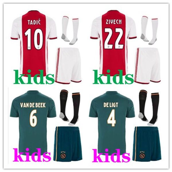 2019 2020 ajax fc soccer jerseys home kids kits 19/20 customized #7 neres # 10 tadic #4 de ligt #22 ziyech football shirt, Black;yellow
2019 2020 ajax fc soccer jerseys home kids kits 19/20 customized #7 neres # 10 tadic #4 de ligt #22 ziyech football shirt, Black;yellow
