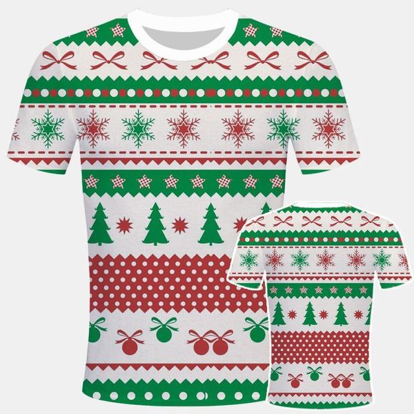 

новый santa тенниска новинка праздничная tshirt 3d printed рождество детские bump pregnanc забавный дед мороз санта-клаус футболку, White;black