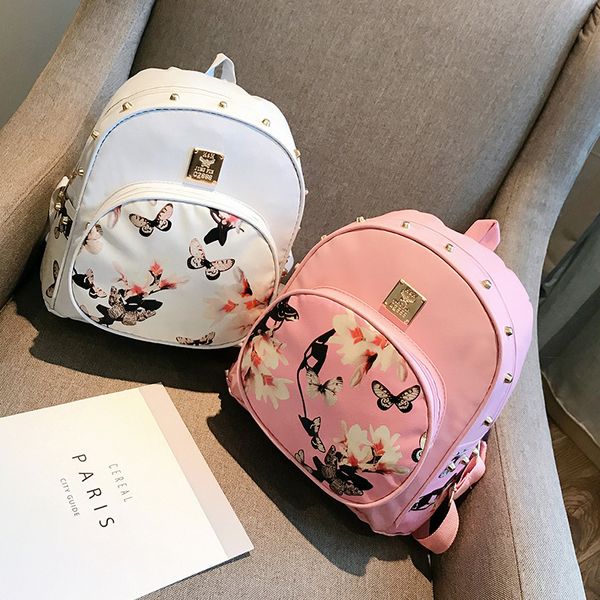 korean-style butterfly flower backpack women's bag rivet daffodils backpack women's leisure bag women
korean-style butterfly flower backpack women's bag rivet daffodils backpack women's leisure bag women
