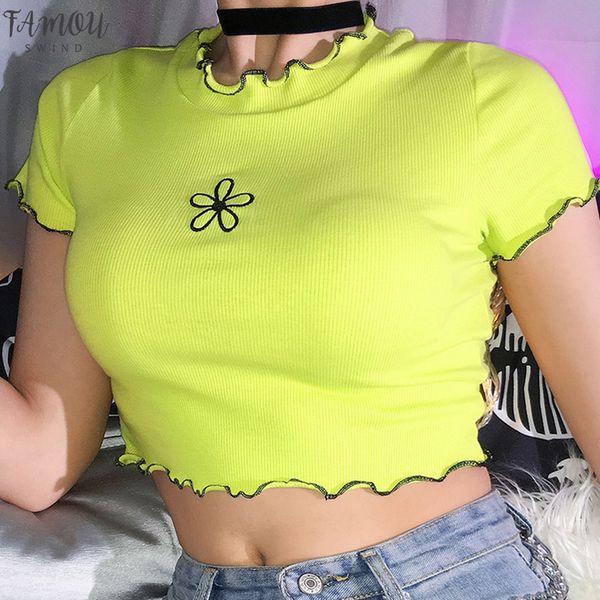 ladies crop short sleeve t shirts women casual tees summer cropped fashion slim short t shirt, White
ladies crop short sleeve t shirts women casual tees summer cropped fashion slim short t shirt, White