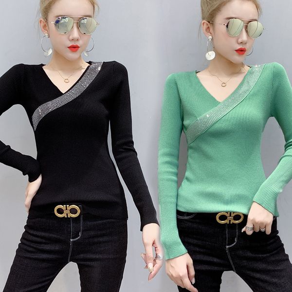 women knitted sweater pullover 2019 autumn clohting off shoulder diamond splice femme casual jumper long sleeve sweater, White;black
women knitted sweater pullover 2019 autumn clohting off shoulder diamond splice femme casual jumper long sleeve sweater, White;black