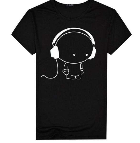 mr k young men short sleeve t-shirt headphone man cartoon pattern print t-shirt fashion casual round neck slim fit male, White;black
mr k young men short sleeve t-shirt headphone man cartoon pattern print t-shirt fashion casual round neck slim fit male, White;black