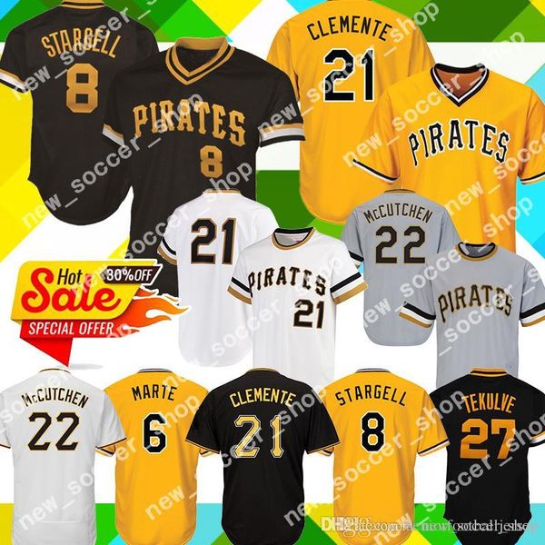 Pittsburgh 21 Roberto Clemente Pirates Jersey 8 Willie Stargell 22 McCutchen 29 Francisco Cervelli 27 Kent Tekulve 6 Marte Baseball Jerseys
Pittsburgh 21 Roberto Clemente Pirates Jersey 8 Willie Stargell 22 McCutchen 29 Francisco Cervelli 27 Kent Tekulve 6 Marte Baseball Jerseys