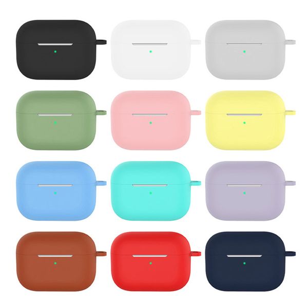 fingerprint-proof soft silicone case for airpods pro bluetooth earbuds wireless charging protective cover for airpods 3 with keychain
fingerprint-proof soft silicone case for airpods pro bluetooth earbuds wireless charging protective cover for airpods 3 with keychain