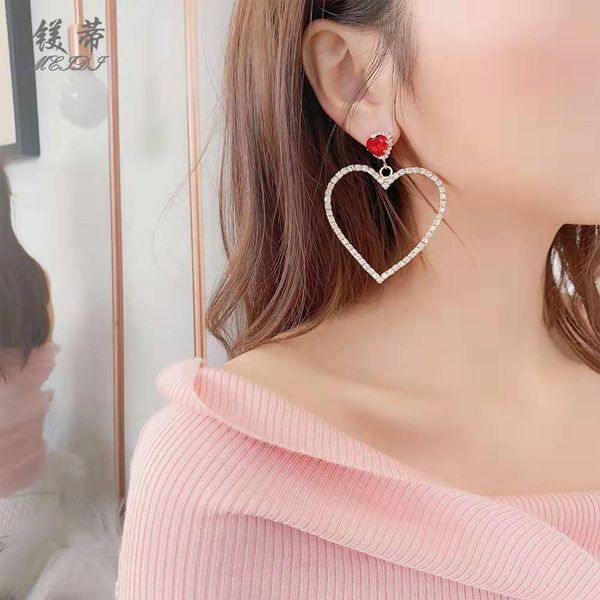 wholesale- dangle earrings for women fashion golden silver crystal ruby chandelier earring gift for girlfriend western jewelry
wholesale- dangle earrings for women fashion golden silver crystal ruby chandelier earring gift for girlfriend western jewelry