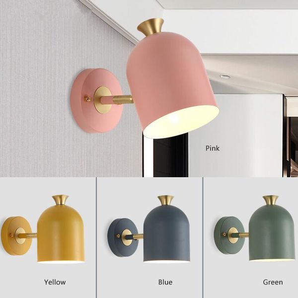 nordic restaurant living room lighting modern minimalist creative personality macaron bedroom bedside wall lamp pink blue yellow green
nordic restaurant living room lighting modern minimalist creative personality macaron bedroom bedside wall lamp pink blue yellow green