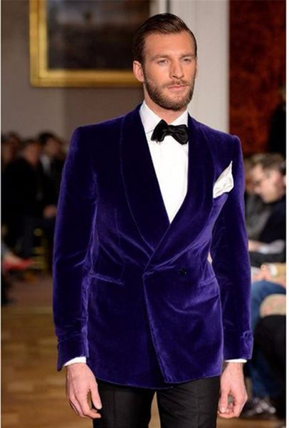 velvet groom tuxedos purple men wedding tuxedos double-breasted shawl lapel popular men business dinner/darty suit(jacket+pants+tie)1100, Black;gray
velvet groom tuxedos purple men wedding tuxedos double-breasted shawl lapel popular men business dinner/darty suit(jacket+pants+tie)1100, Black;gray