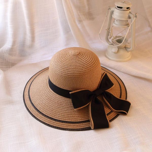 missky women summer sun hats solid color bowknot sunscreen outdoor breathable straw hat female caps, Blue;gray
missky women summer sun hats solid color bowknot sunscreen outdoor breathable straw hat female caps, Blue;gray