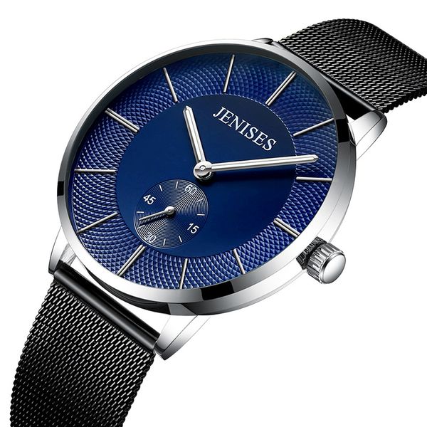 jenises brand new mens watch 2019 luxury business steel mesh waterproof watch man clock erkek saat quartz male relogio masculino, Slivery;brown
jenises brand new mens watch 2019 luxury business steel mesh waterproof watch man clock erkek saat quartz male relogio masculino, Slivery;brown