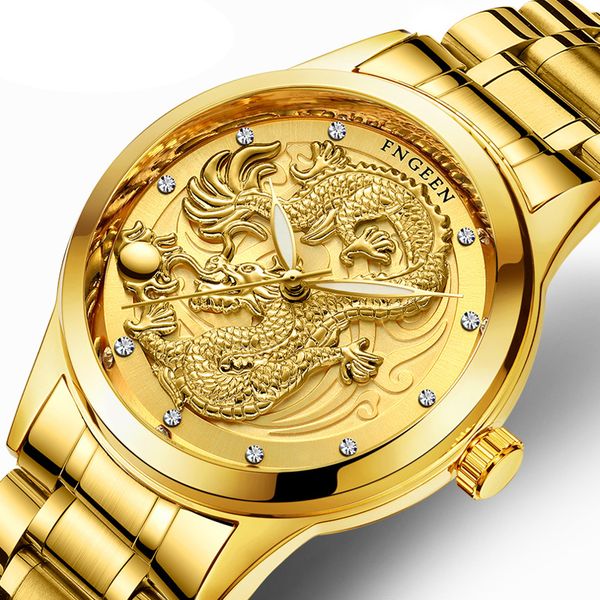 fashion dragon stainless steel watches men quartz watch casual male sports business wristwatch clock relogio masculino, Slivery;brown
fashion dragon stainless steel watches men quartz watch casual male sports business wristwatch clock relogio masculino, Slivery;brown