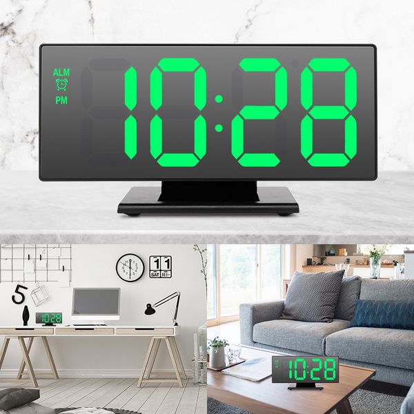 usb digital alarm clock led mirror clock multifunction snooze display time night lcd light table desknight mode
usb digital alarm clock led mirror clock multifunction snooze display time night lcd light table desknight mode